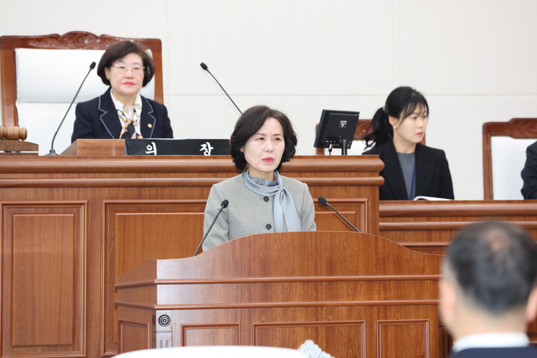 계양구의회 문미혜 의원, 사전연명의료...